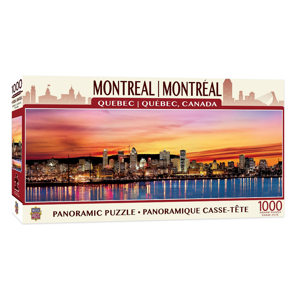 1000pc Montreal Skyline Pano Puzzle(6)