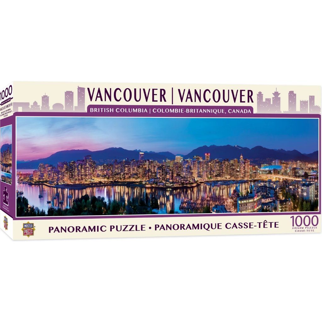 1000pc Vancouver Skyline Pano Puzzle(6)
