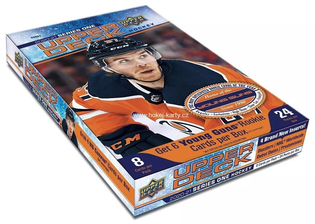 2021 Upper Deck Series 1 Hockey Hobby Box