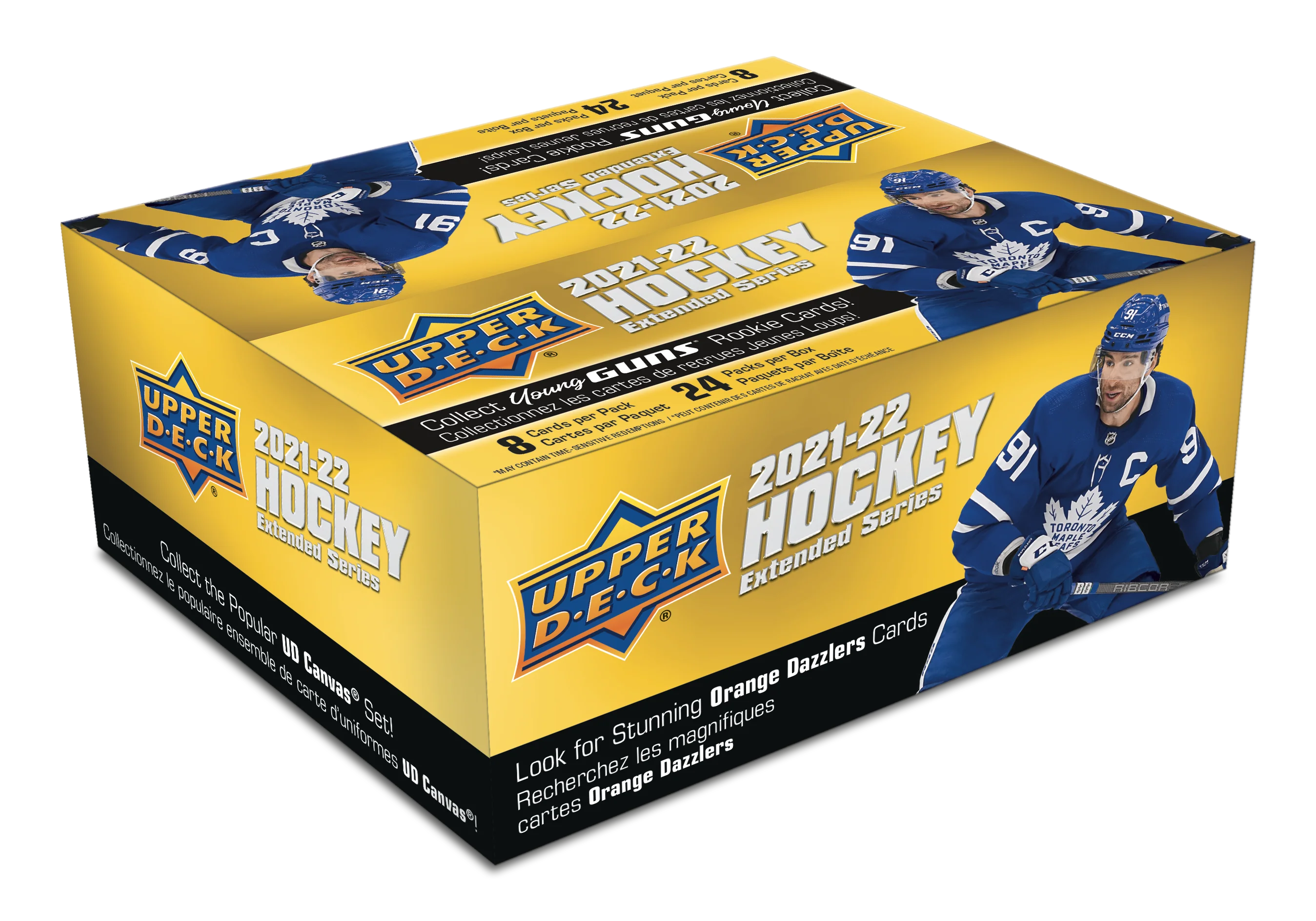 2022 Upper Deck Extended Series - NHL Hockey Card Booster Retail Packs