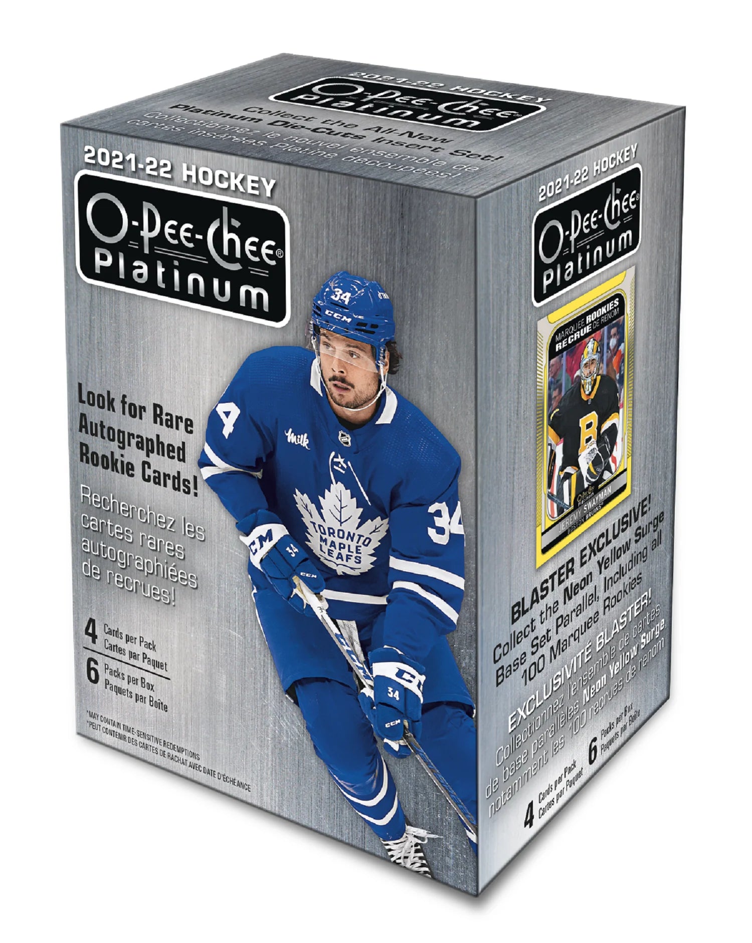 2022 Upper Deck Opc Platinum Hockey Blaster