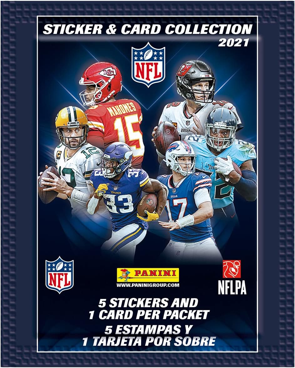 2021 Panini NFL Sticker & CardCollection Football Pack