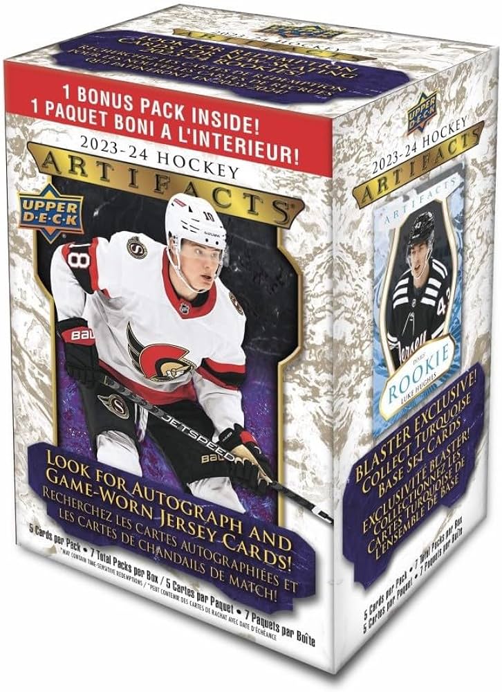 2021-22 Upper Deck Artifacts Pack - Upper Deck Hockey Cards