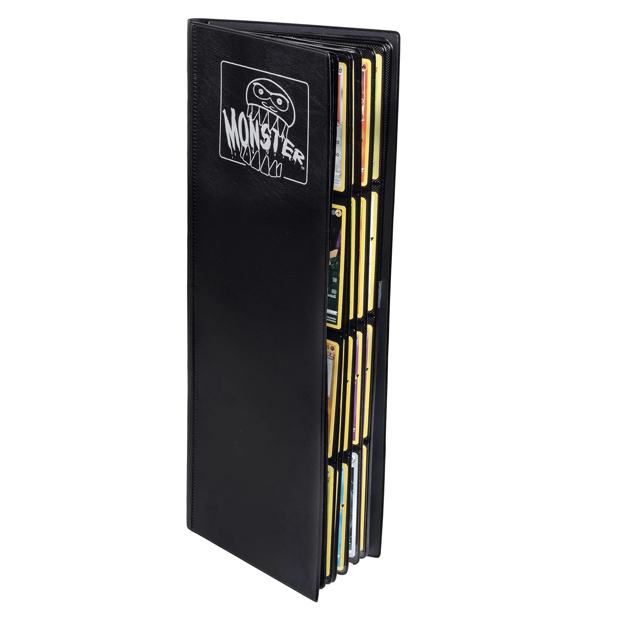 8 Pocket Tower Monster Black Matte Binder