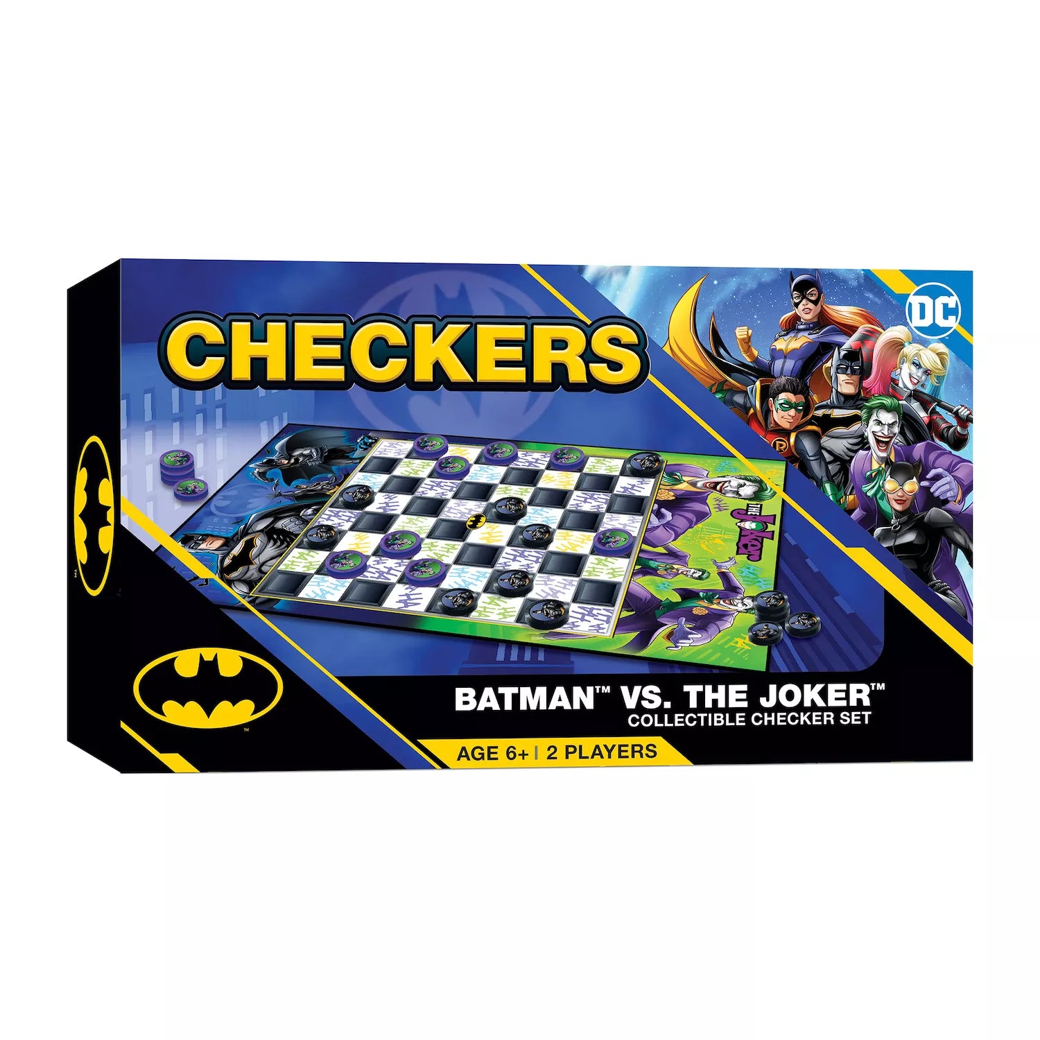 Batman Vs Joker Checkers