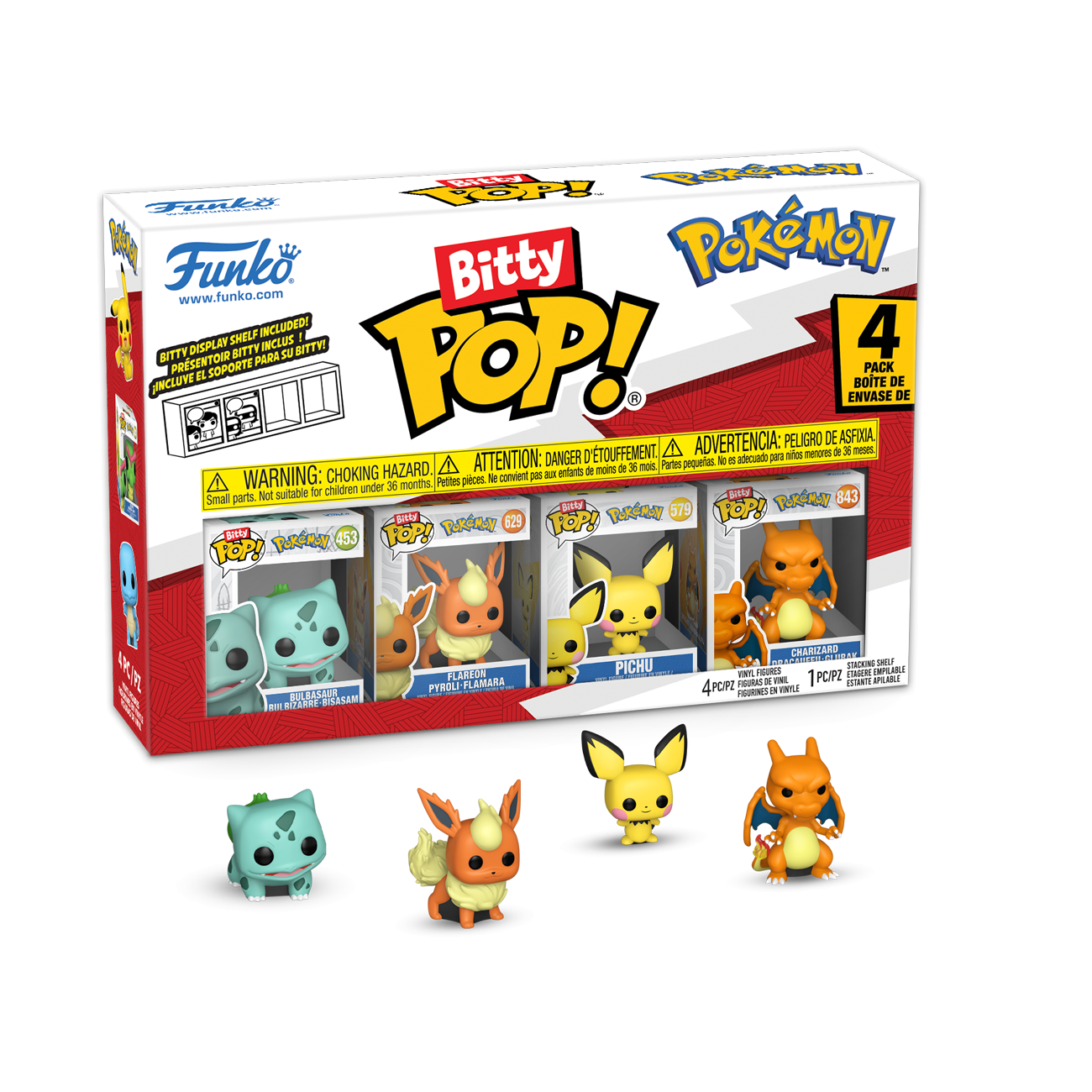 Bitty Pop 4pk Bulbasaur