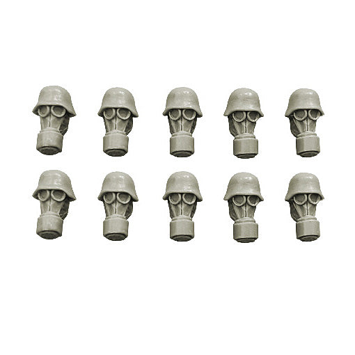 Blitzkrieg Guards Heads in Gas Masks Bits