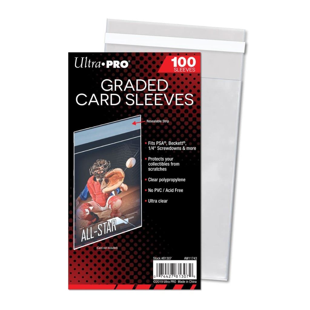 Card Sleeves Graded Resealable