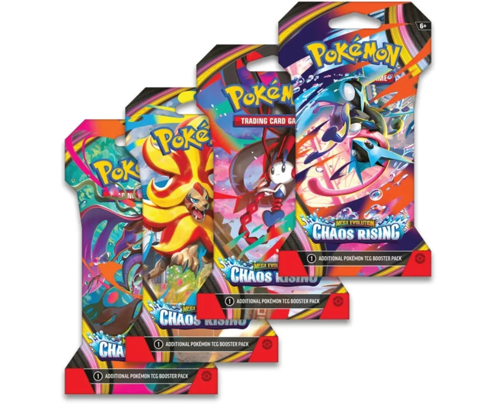 Chaos Rising Sleeved Booster Pack (x1)