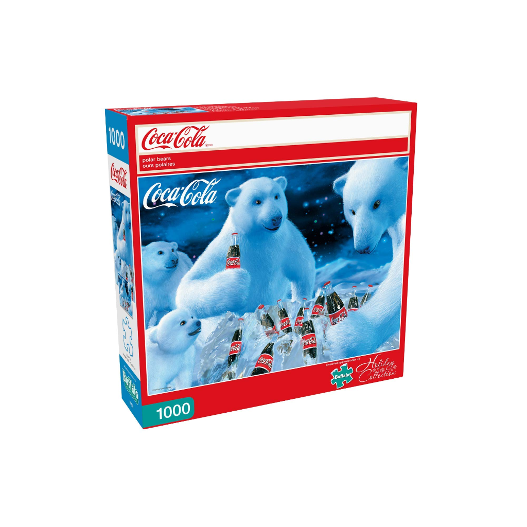 Coca-cola Polar Bears 1000pc Puzzle
