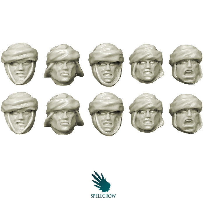 Desert Guards Heads