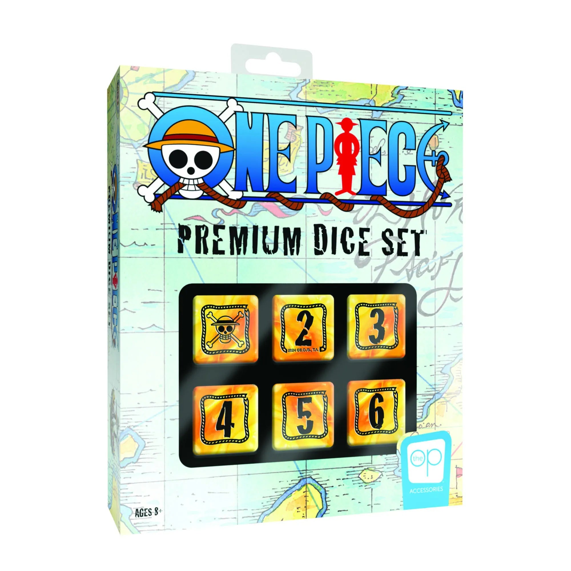 Dice Set Premium 6pc One Piece