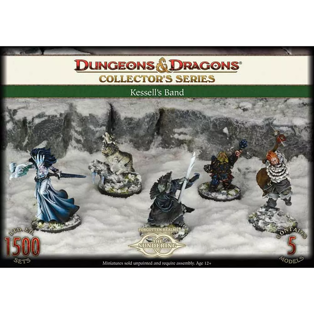Dungeons & Dragons Kessel's Band 5 Figures