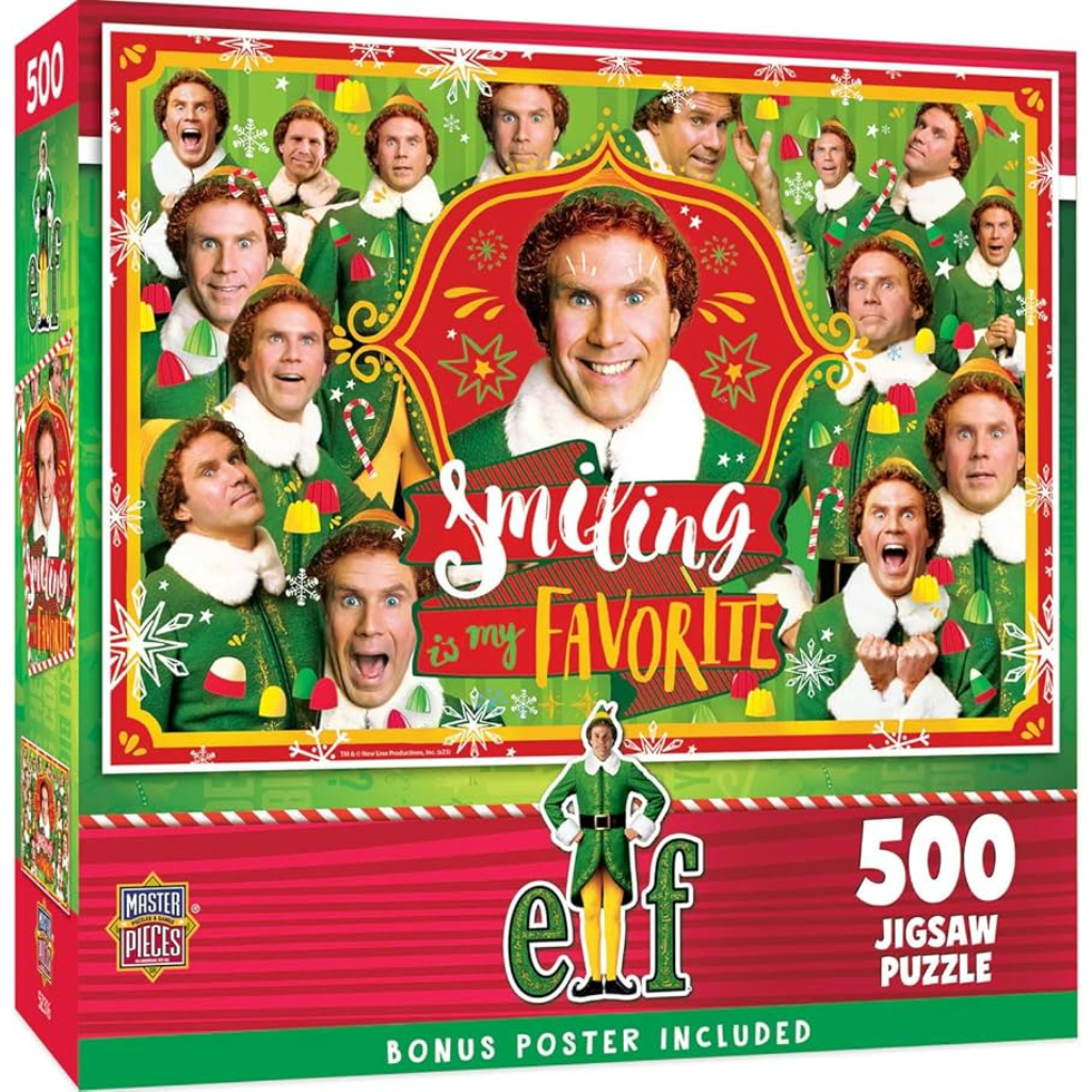 Elf Holiday 500pc Puzzle