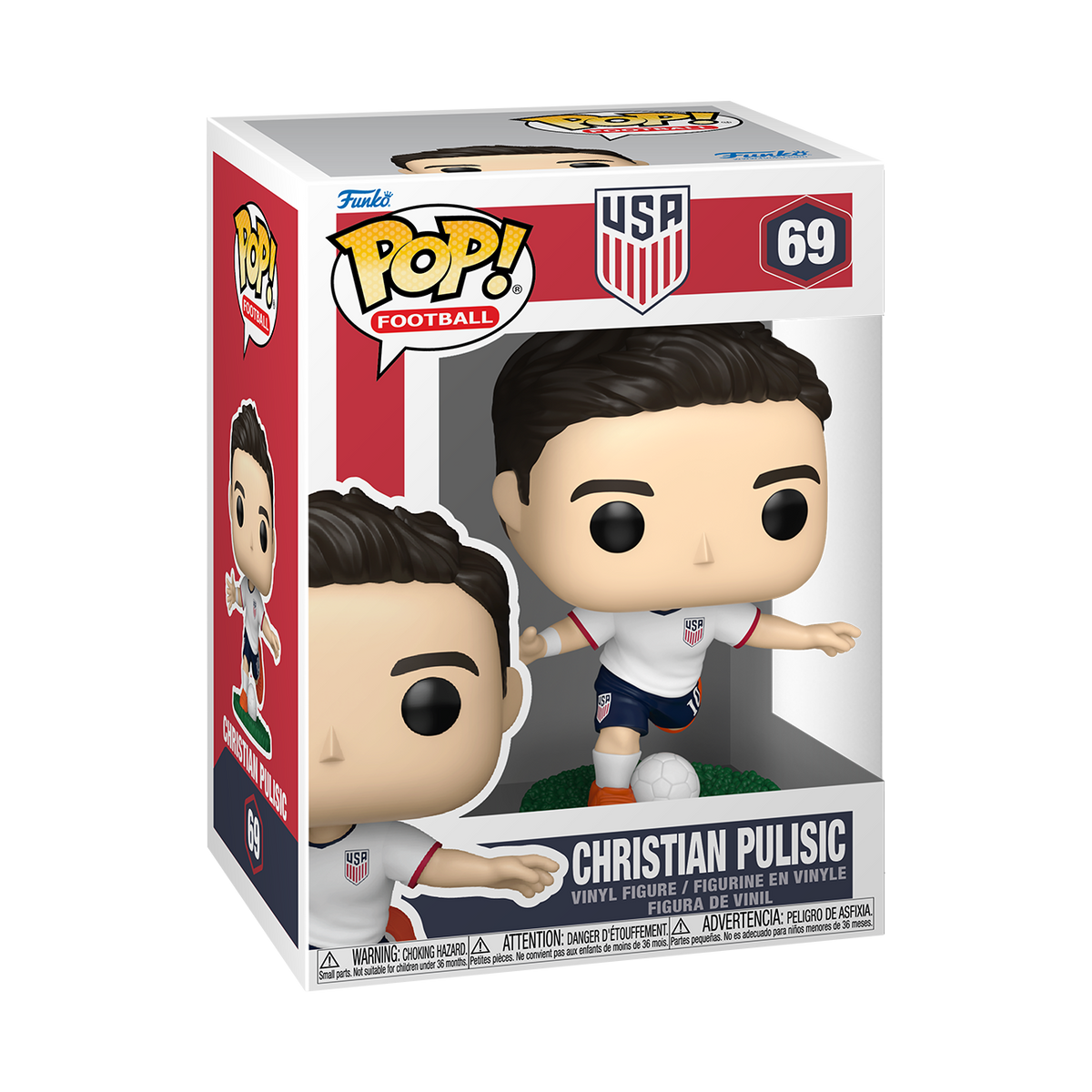 Funko Pop! Football #69 – Christian Pulisic (USA)