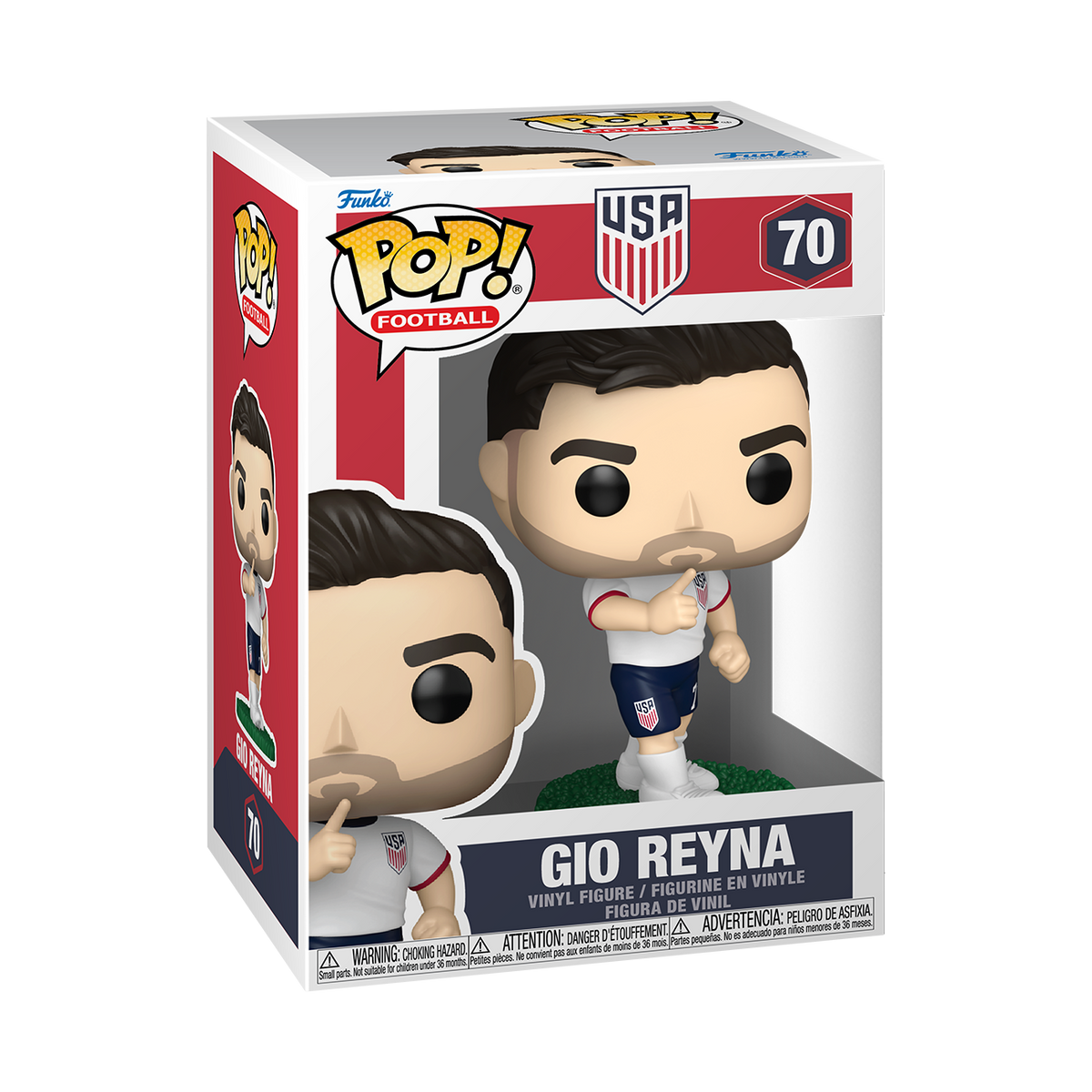 Funko Pop! Football #70 – Gio Reyna (USA)