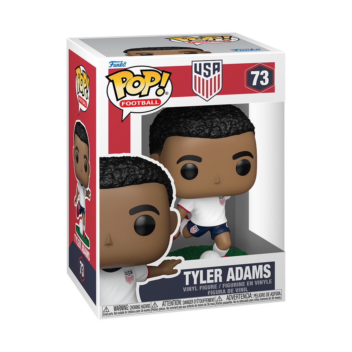 Funko Pop! Football #73 – Tyler Adams (USA)