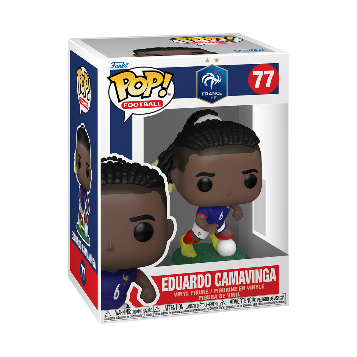 Funko Pop! Football #77 – Eduardo Camavinga (France)