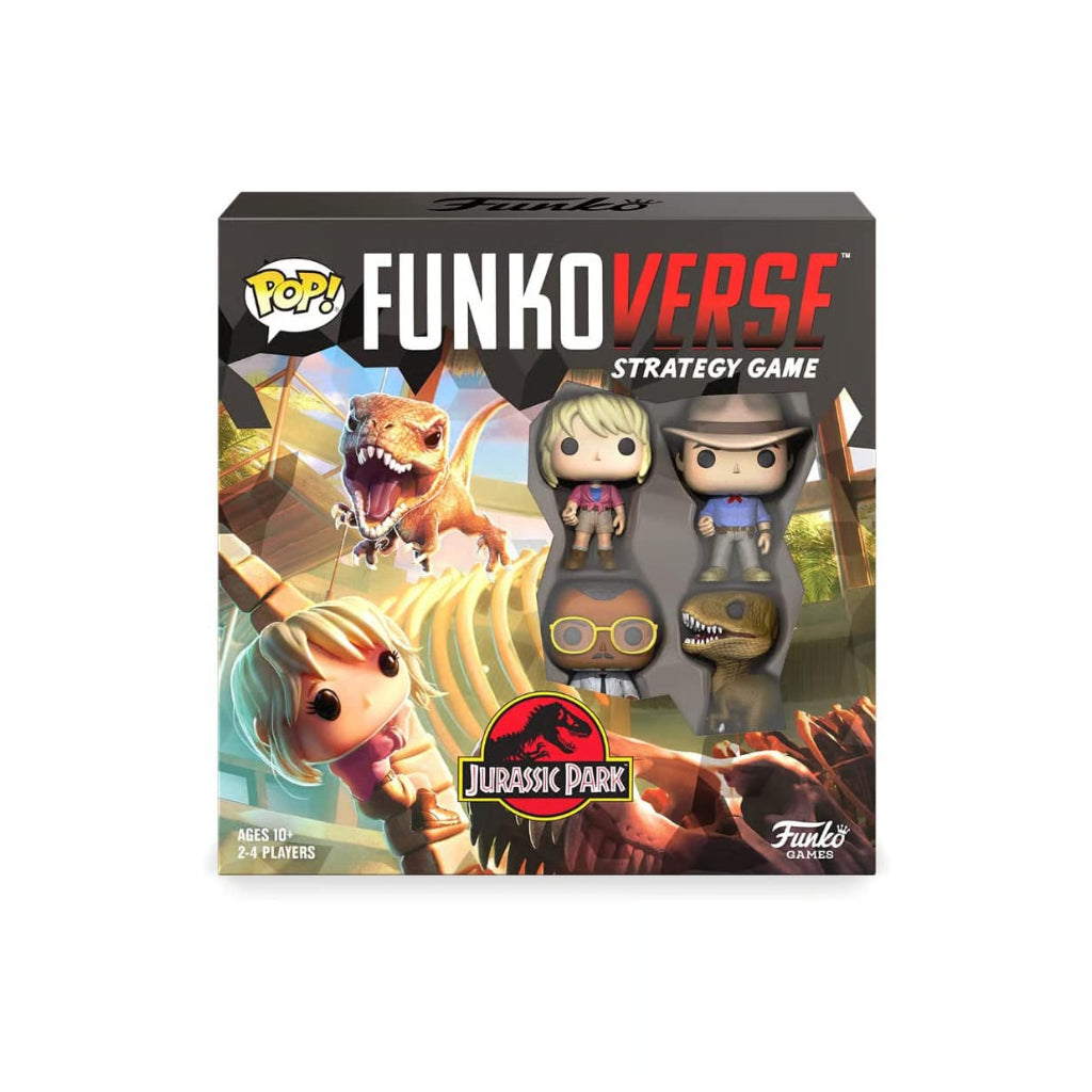 Funkoverse Jurassic Park 100 4-pack Base Game