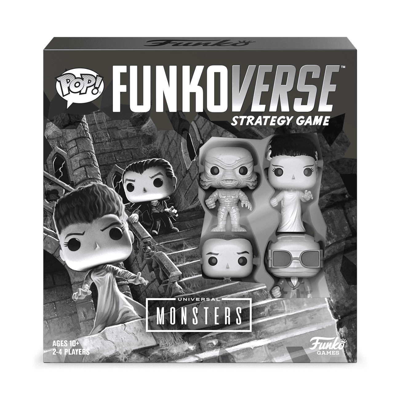 Funkoverse Universal Monsters 100 4-pack Game