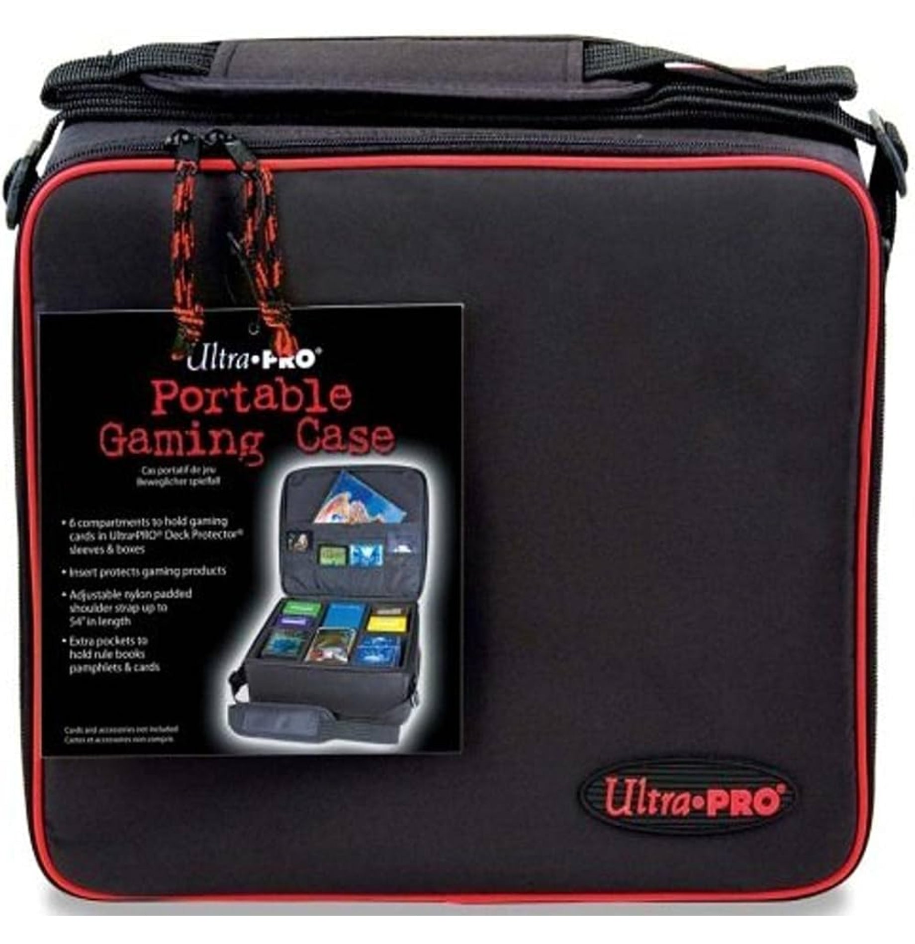 Gaming Case Portable Zippered