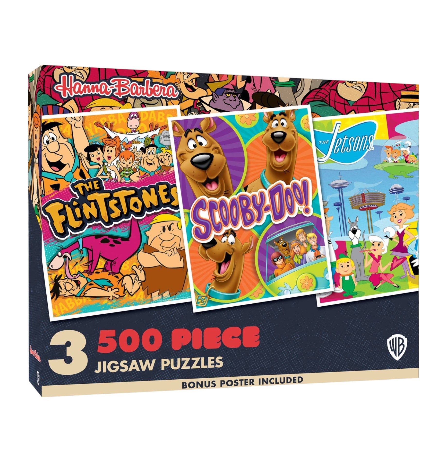 Hanna Barbara 3-pack 500pc Puzzle