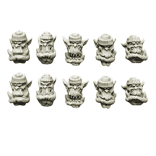 Komando Orcs Heads Bits