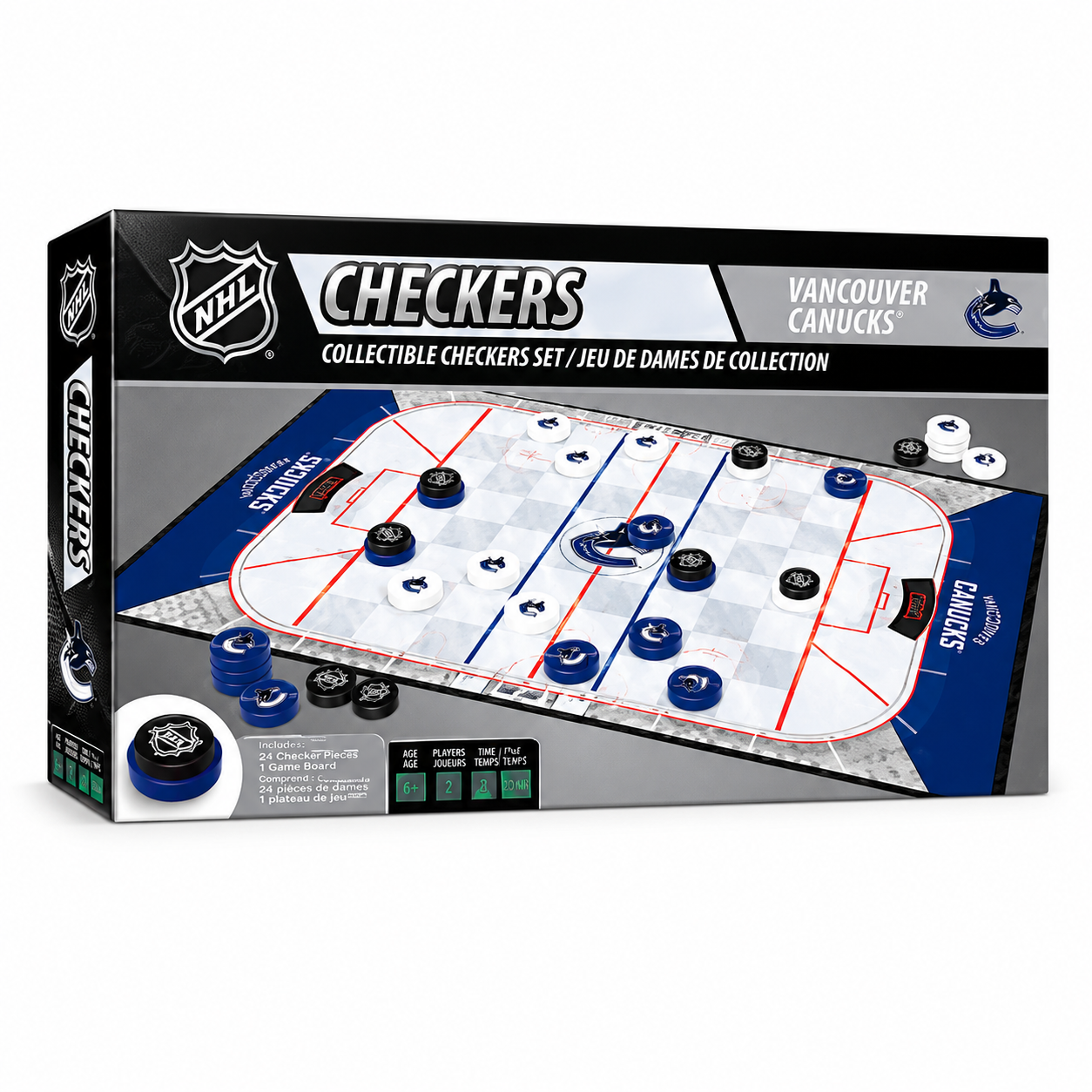 NHL Checkers Canucks
