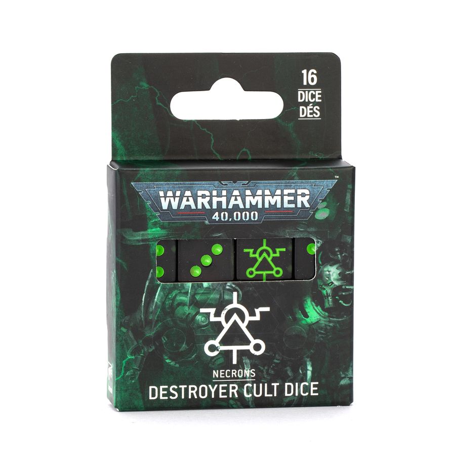Necrons Destroyer Cult Dice