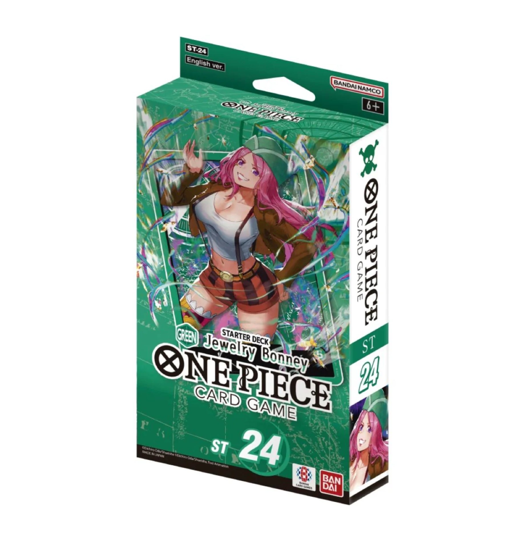 One Piece Card Game: Starter Deck – (Green) Jewelry Bonney [ST-24]