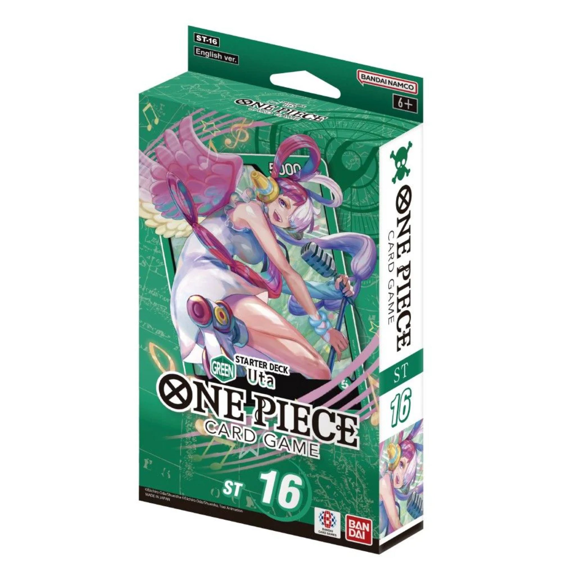 One Piece Card Game: Starter Deck – (Green) Uta [ST-16]