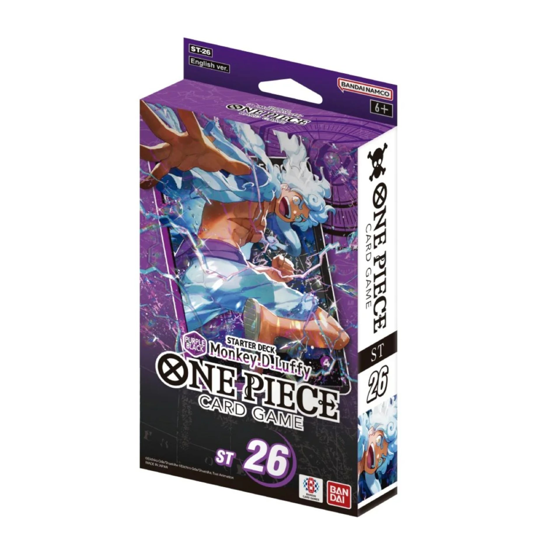 One Piece Card Game: Starter Deck – (Purple/Black) Luffy [ST-26]