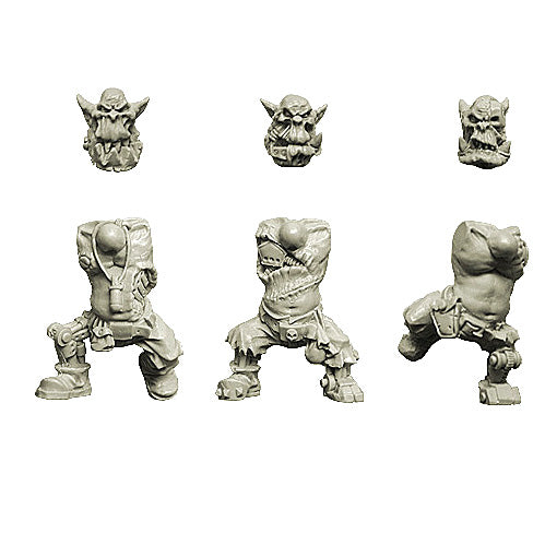 Orcs Bodies with Bionic Implants Bits