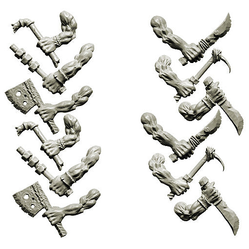 Orcs Hands with Close Combat Weapon Bits