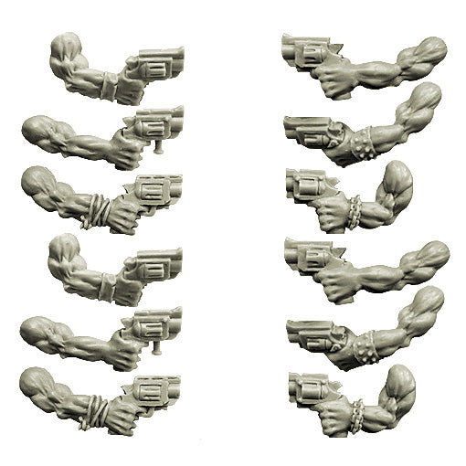 Orcs Hands with Revolvers Bits