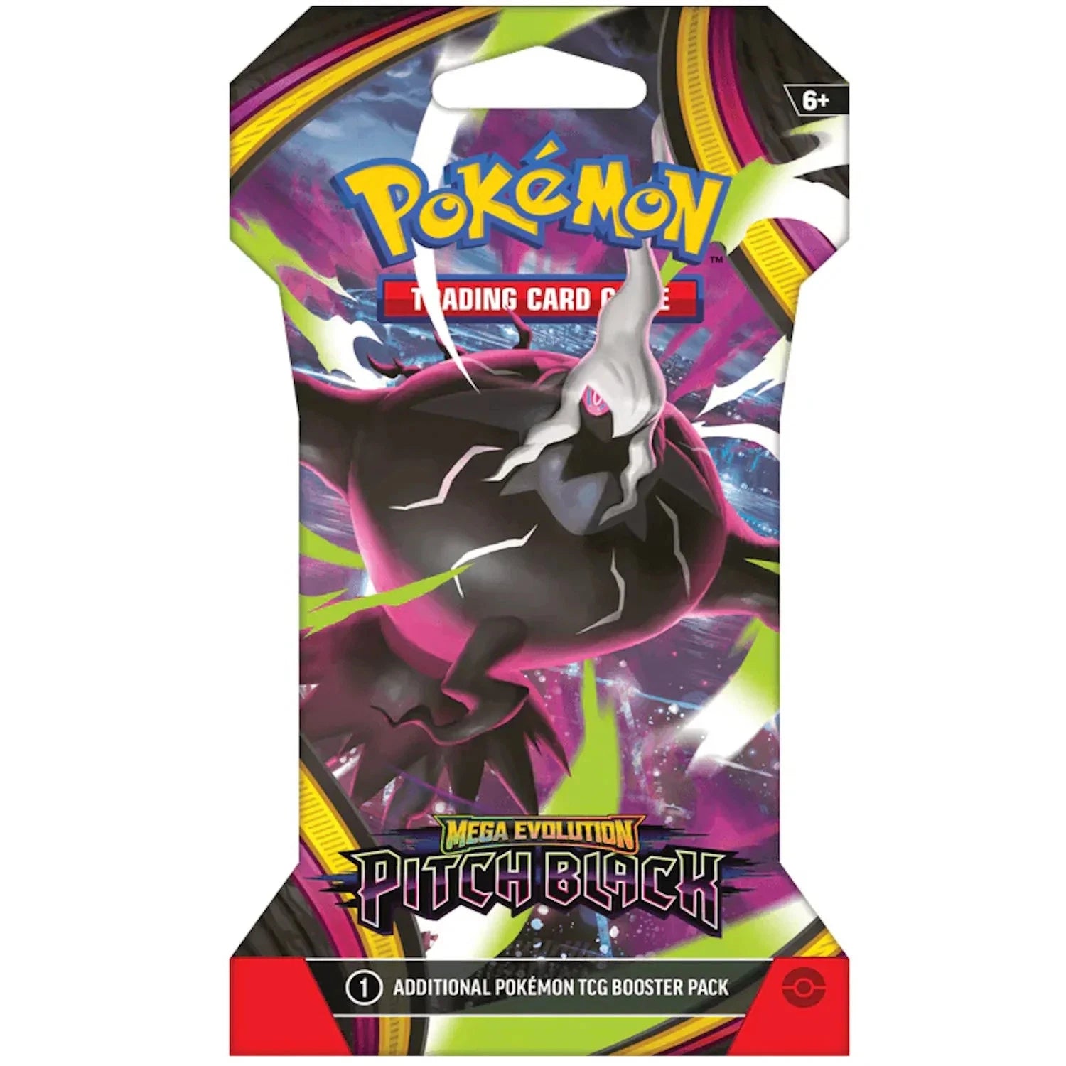 Pitch Black Sleeved Booster Pack