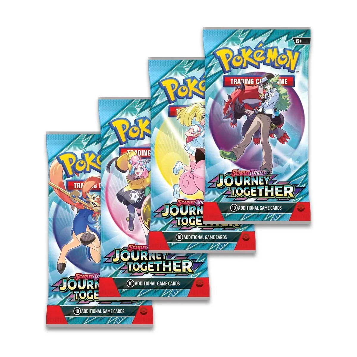 Pokemon Sv09 Journey Together Blister Packs