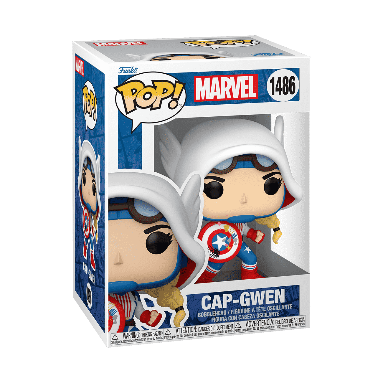 Funko Pop! Marvel #1486 – Cap-Gwen