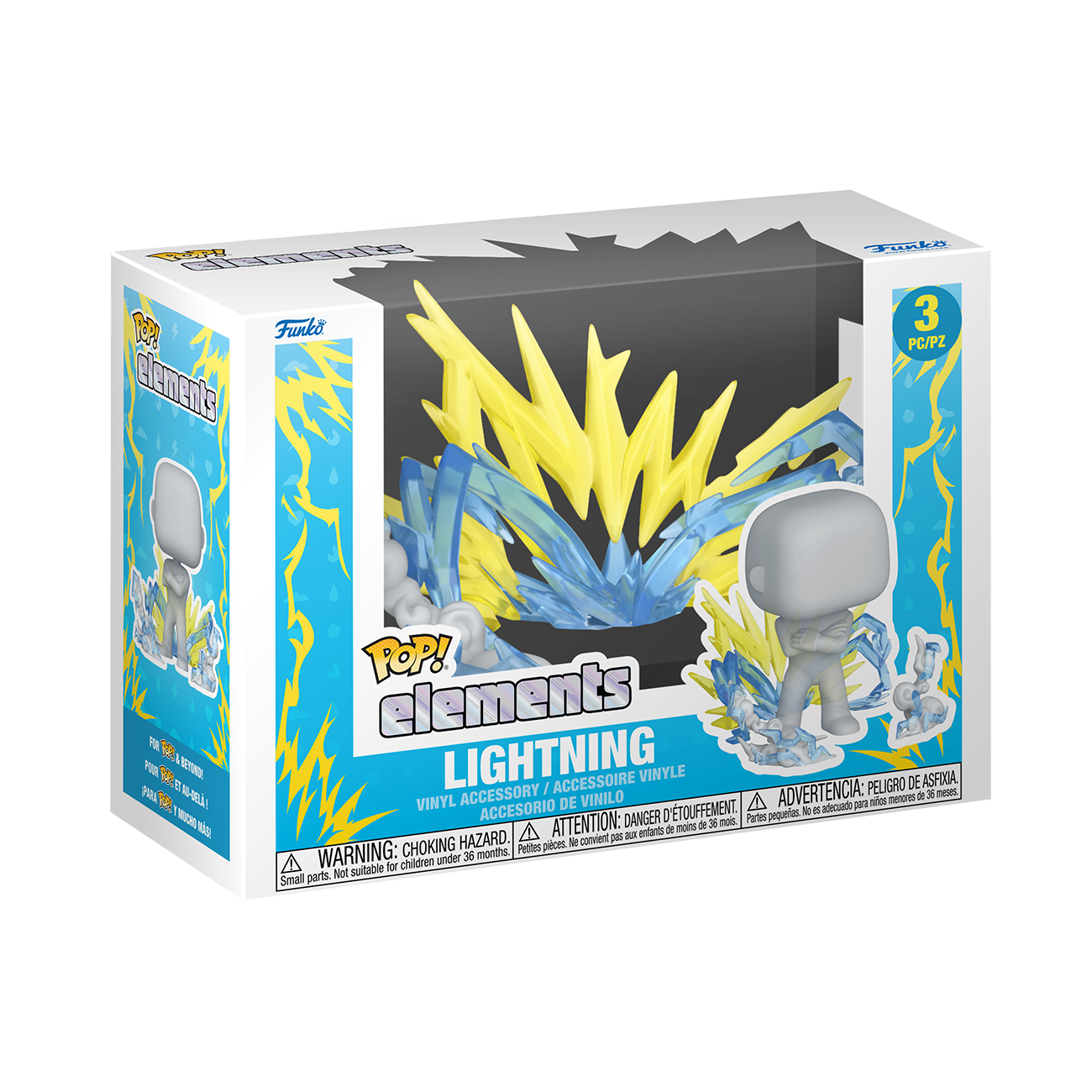 Pop Elements Lightning Yellow