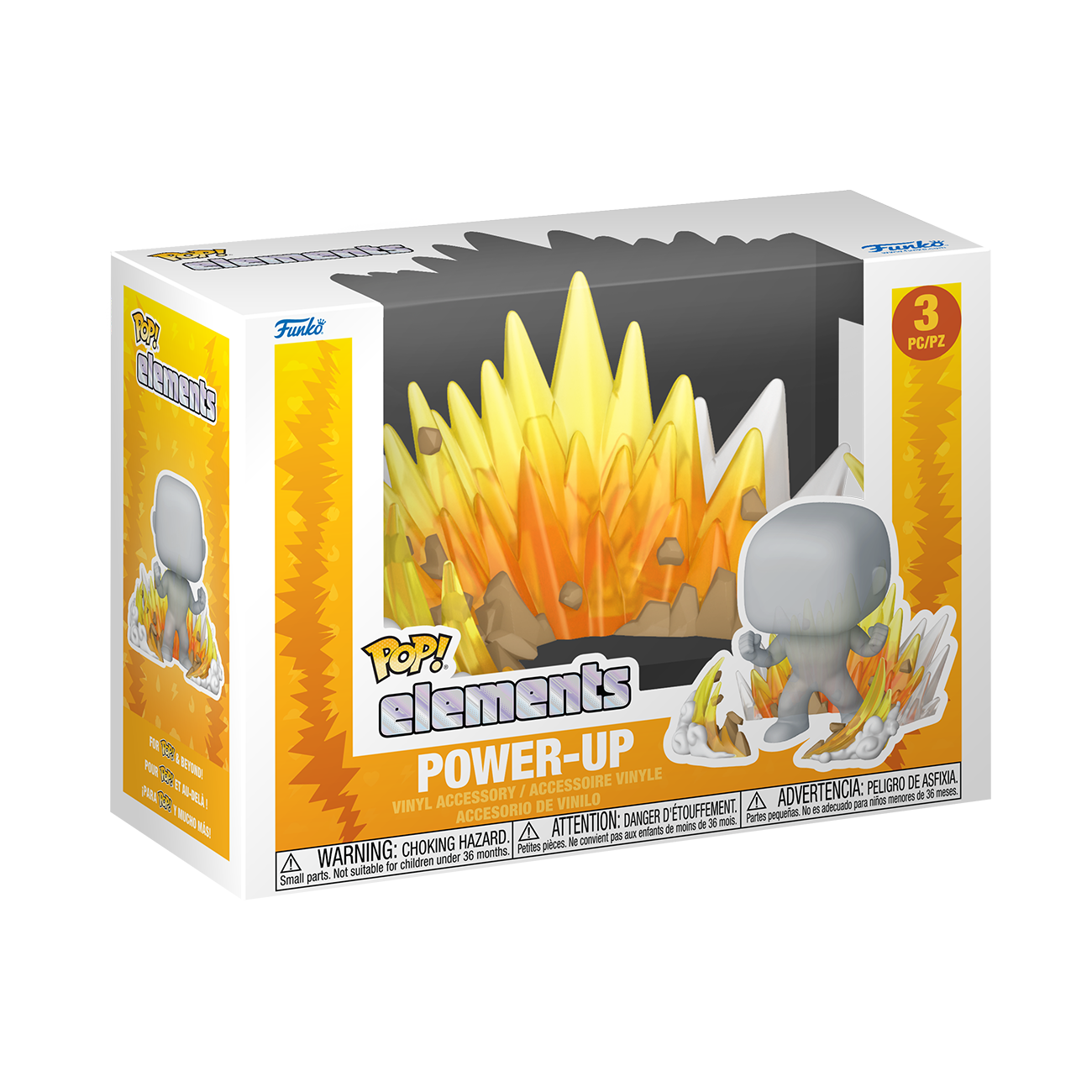 Pop Elements Power Up Yellow