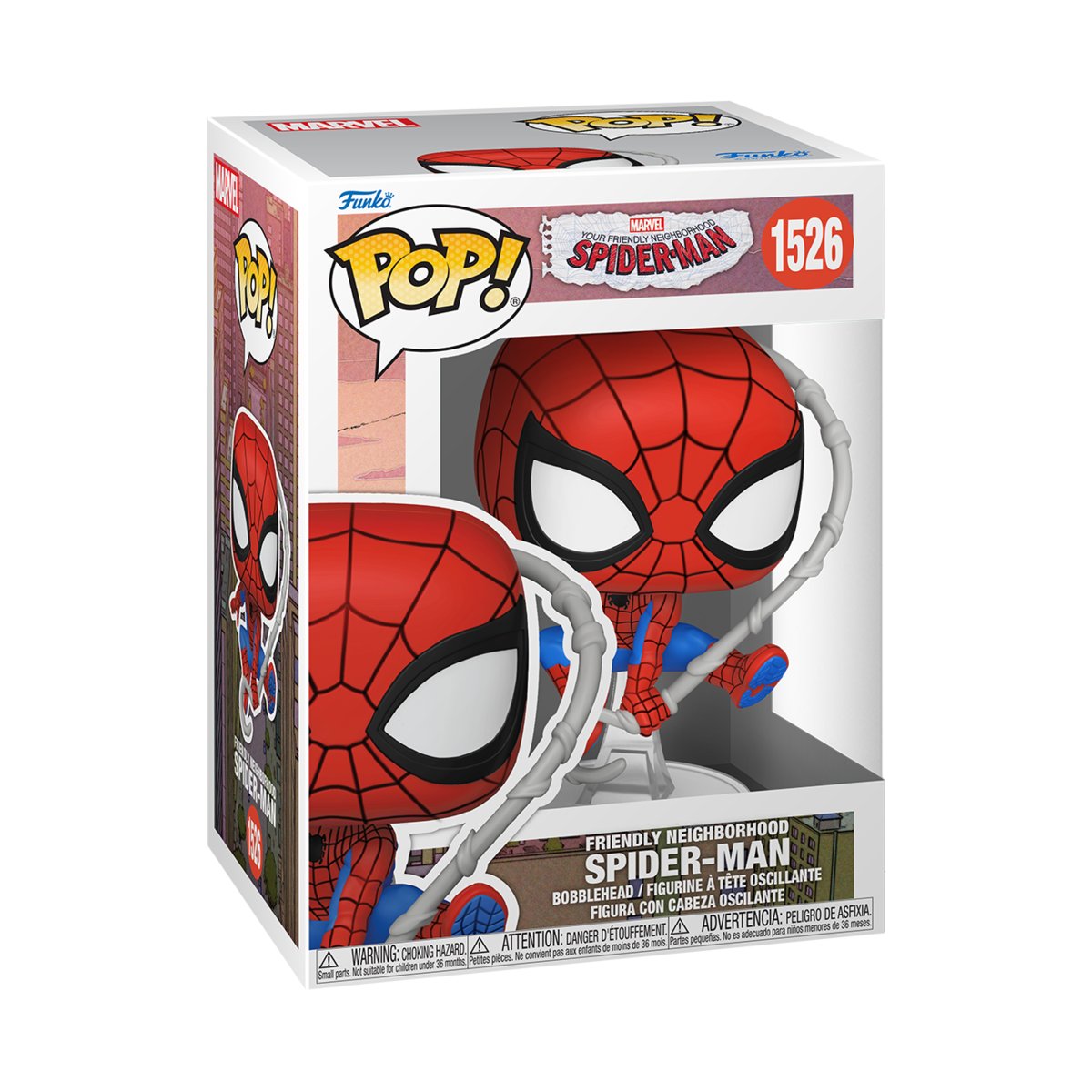 Pop Marvel Fnsm Spiderman Final Suit