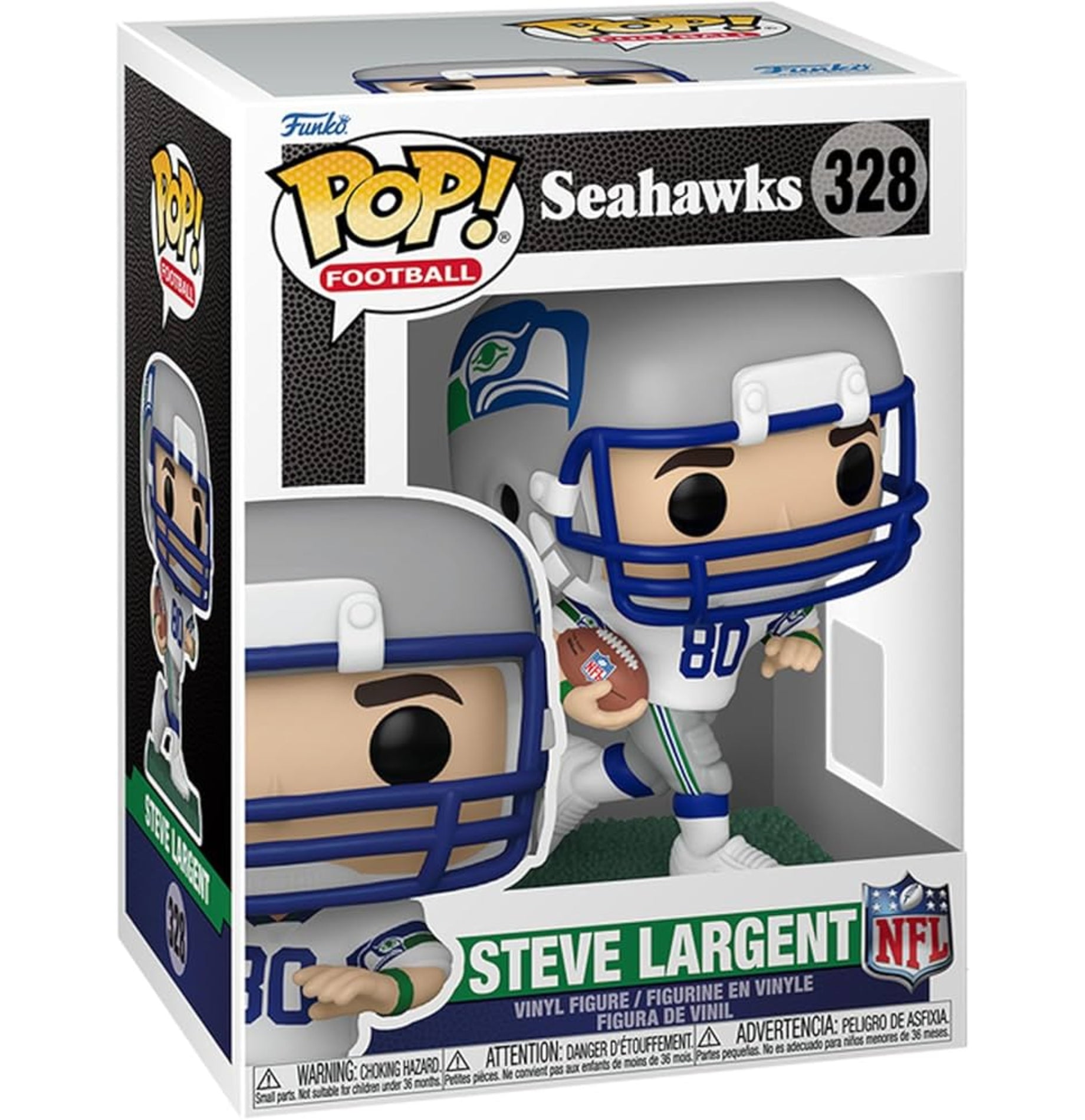 Funko Pop! NFL #328 – Steve Largent (Seattle Seahawks Home)