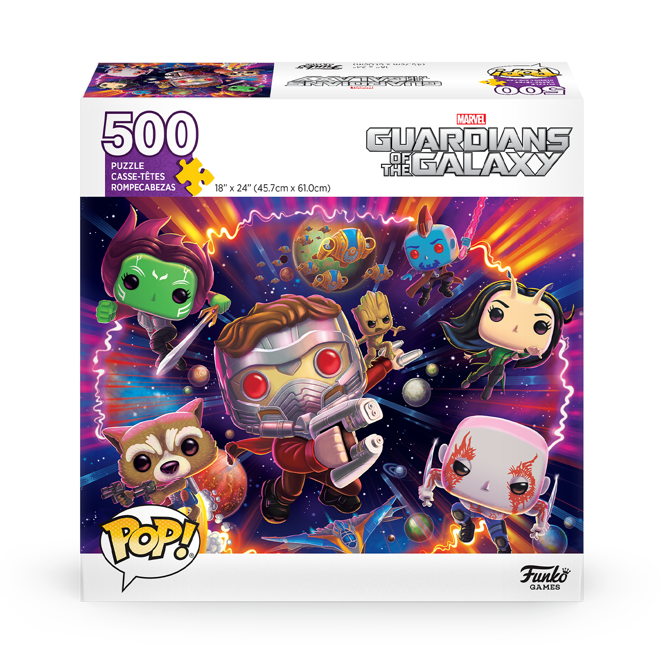 Pop Puzzles 500pc Guardians Of The Galaxy
