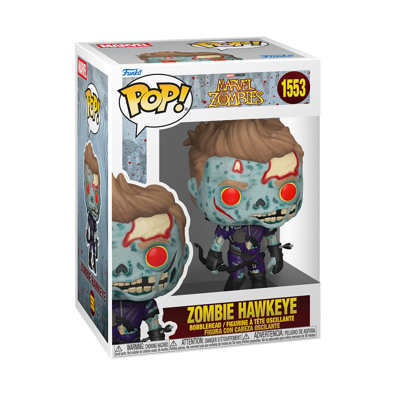 Funko Pop! Marvel Zombies #1553 – Zombie Hawkeye