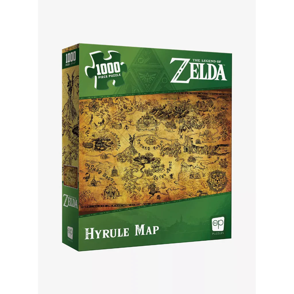 Puzzle 1000pc Zelda Hyrule Map