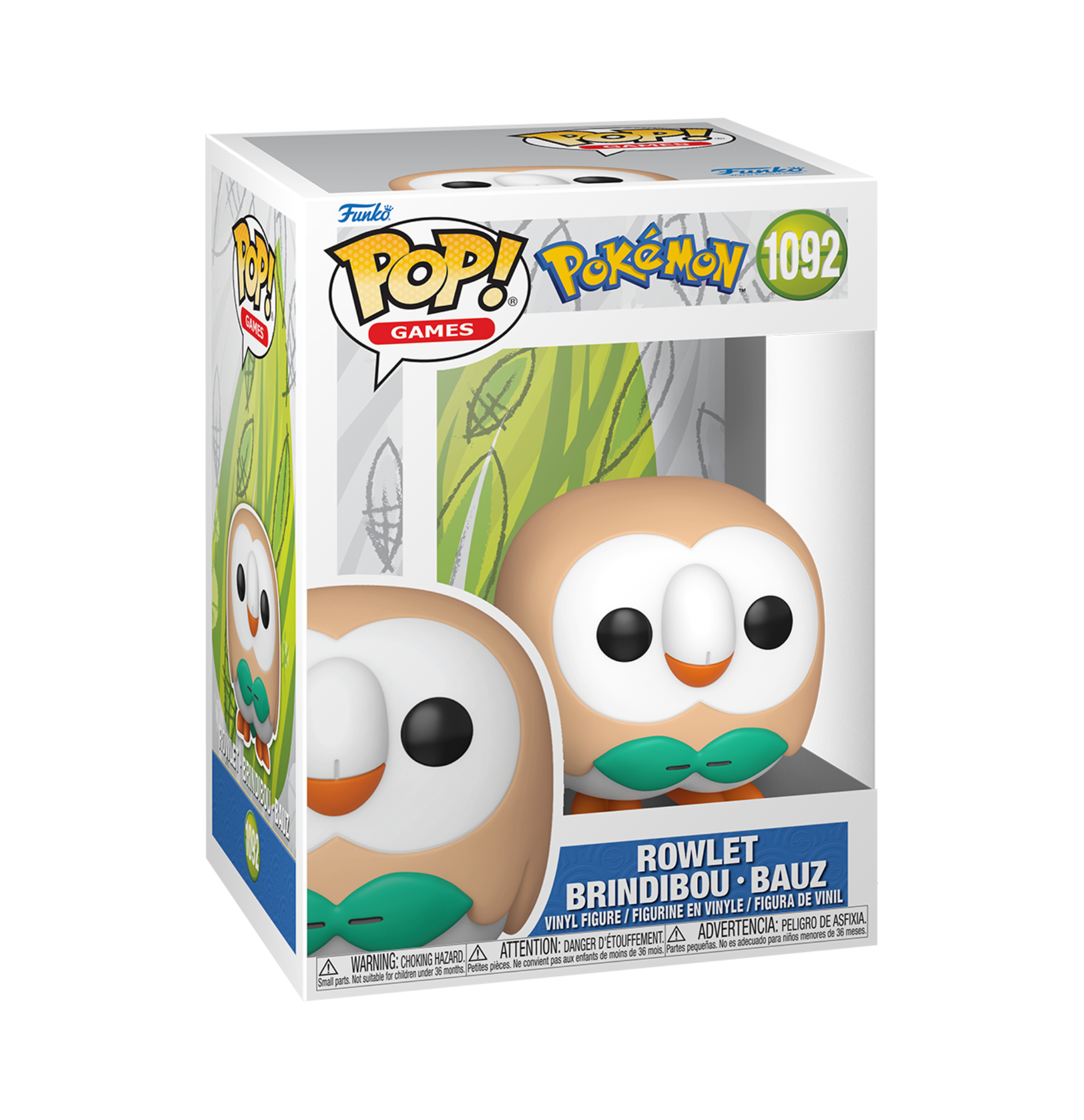 Funko Pop! Pokémon #1092 – Rowlet