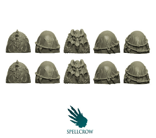 Salamandra / Dragons Knights Shoulder Pads (ver. 2) Bits