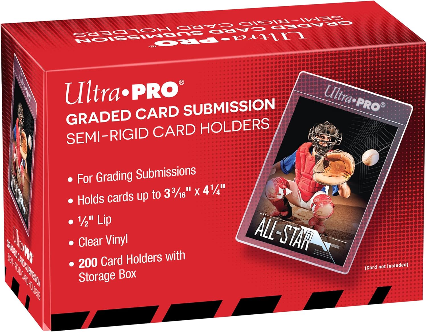 Semi-Rigid Tall Card Holder