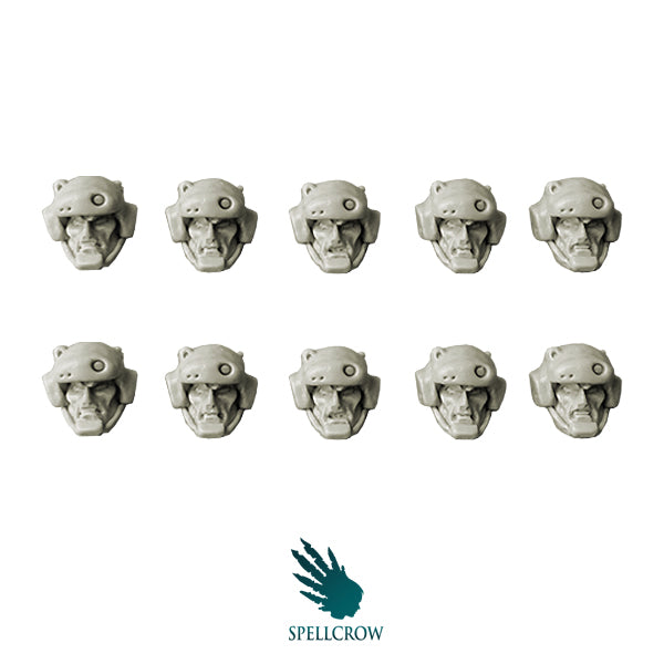 Shock Troops Helmets Bits