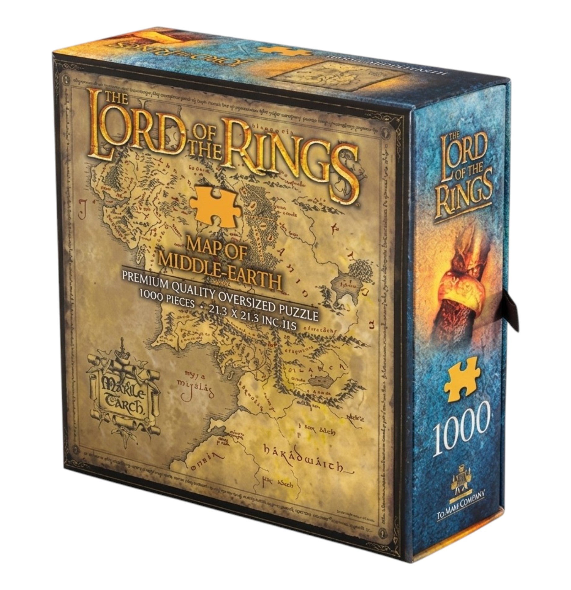 The Lord of the Rings Puzzle Middle Earth (1000 pieces)